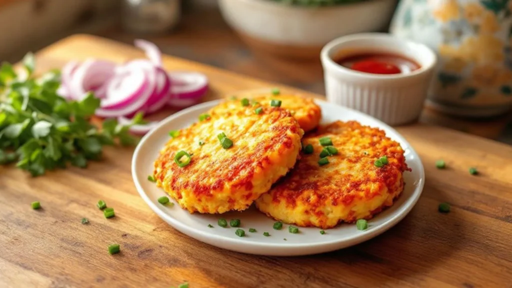 Healthy Air Fryer Hash Brown Patties in Under 30 Minutes