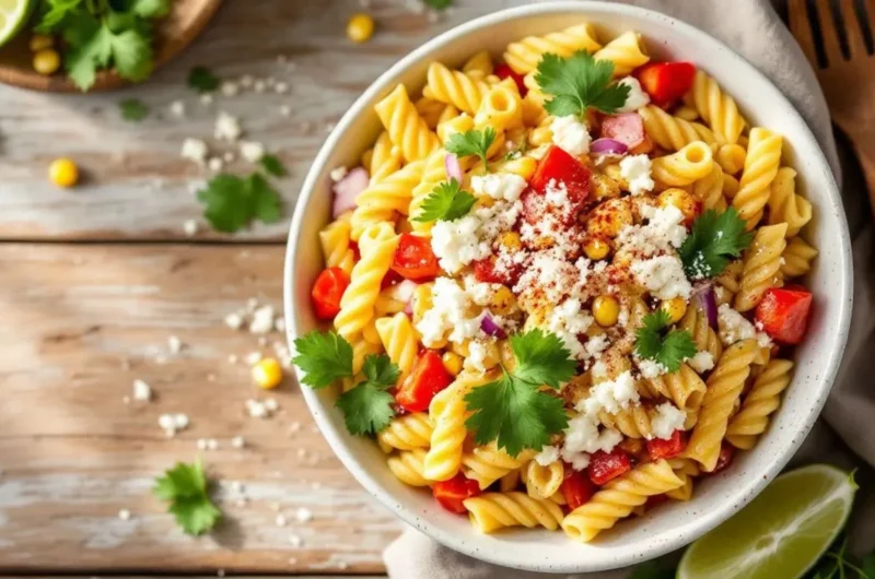 Spicy Elote Pasta Salad: A Twist on a Classic